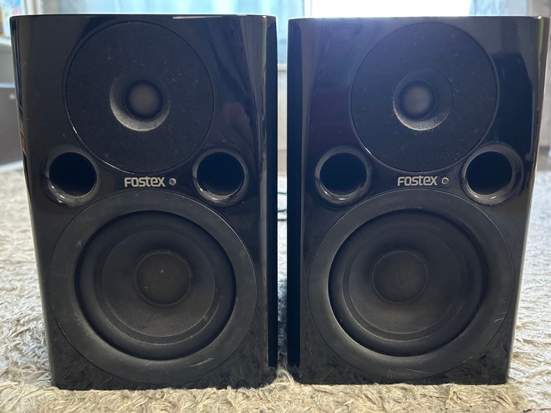 Fostex pm0.4nスタジオモニタースピーカー ブラック ペア
