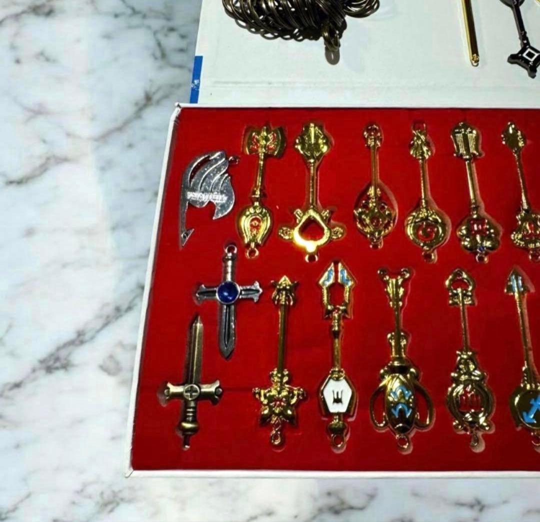 新品 フェアリーテイル FAIRY TALE 27本 精霊の鍵 星霊 ルーシィ