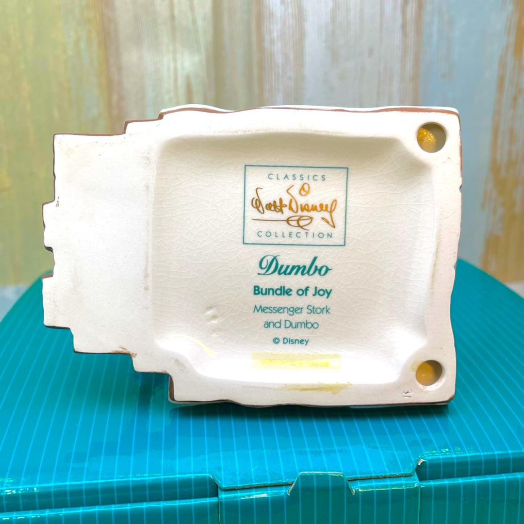 レア★WDCC ダンボ 象 DUMBO コウノトリ Bundle of joy