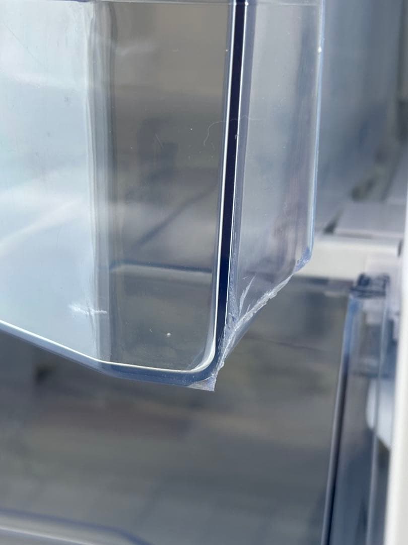 小型冷凍庫 60L ブラックガラス扉