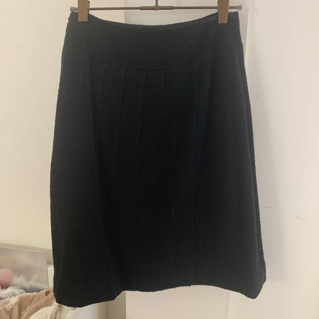 CHANELツィードスカート美品　Ｌsize