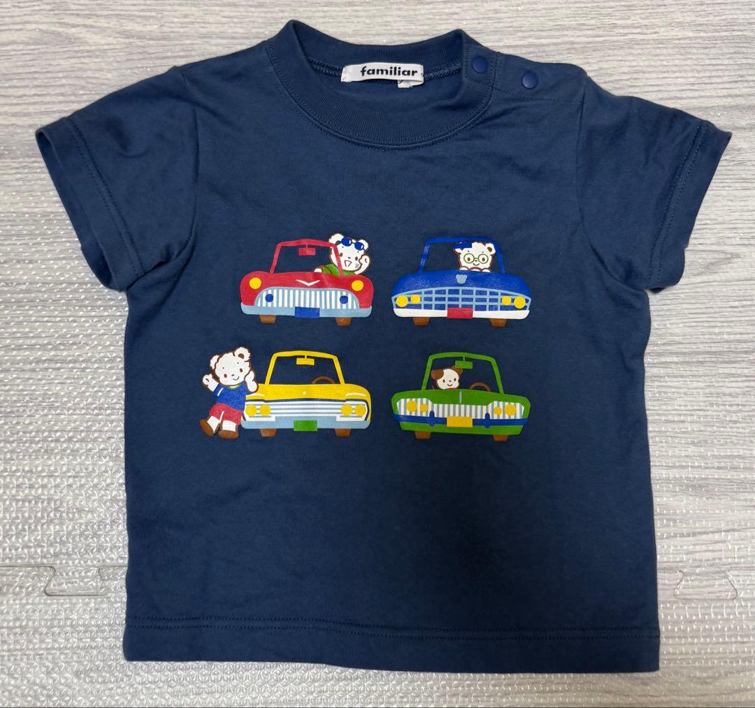 ファミリア Tシャツ 90サイズ 半袖 - メルカリ