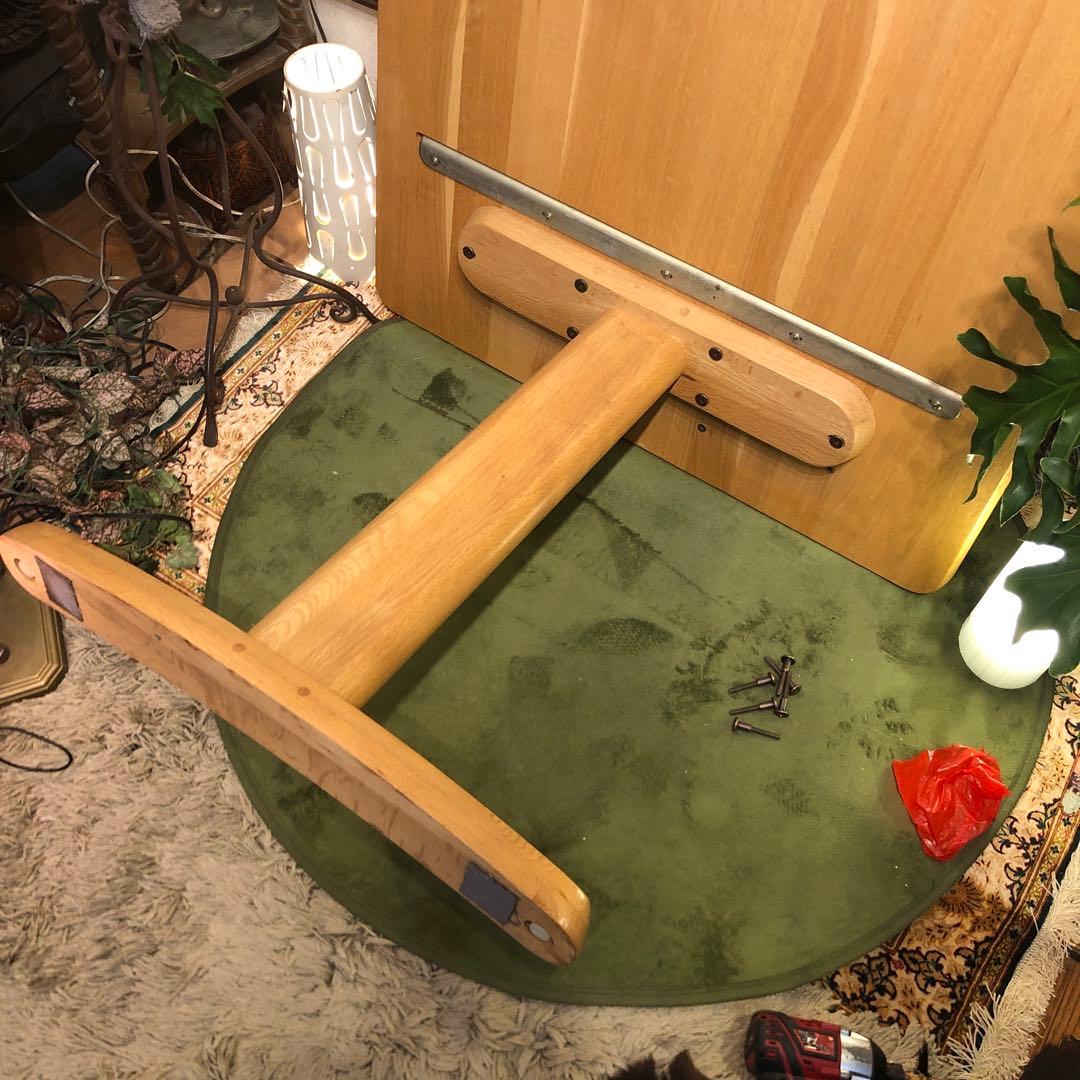 kuma 極美品飛騨高山　ibata 井端　オーク無垢　ダイニングテーブル