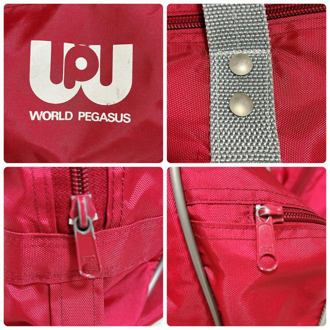 ワールドペガサス 旧ワッペ 赤 スクバ