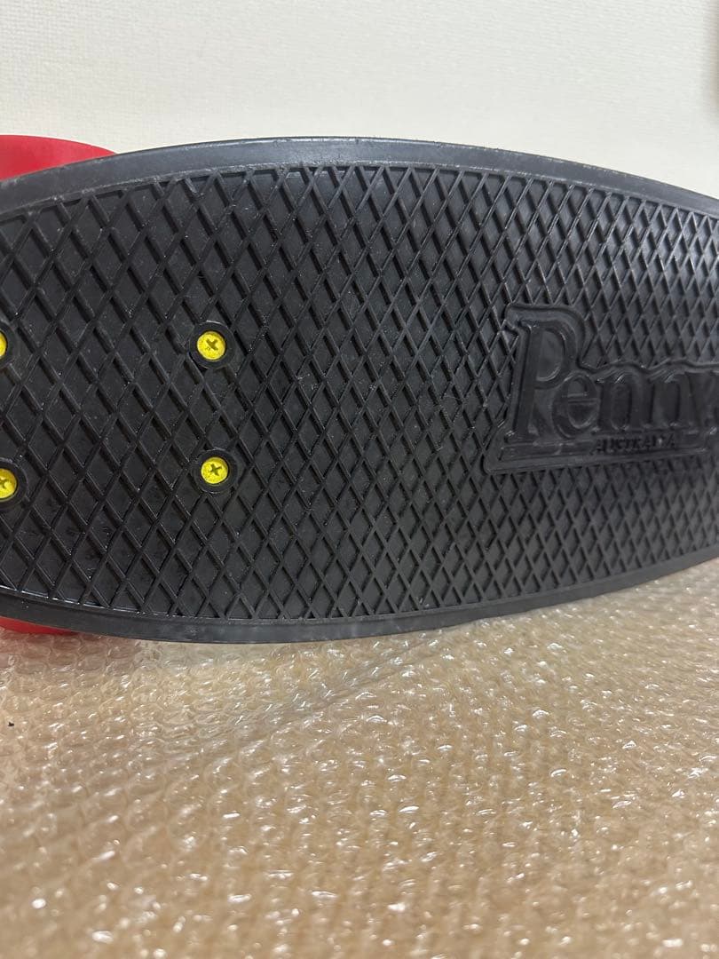 早い者勝ち ペニースケートボード ブラック ラスタカラー 27inch