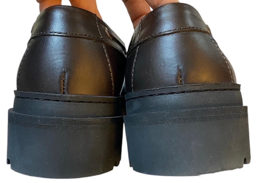 美品　箱付き　APC アーペーセー　デッキ　モカシン　シューズ　レザー　ブラウン