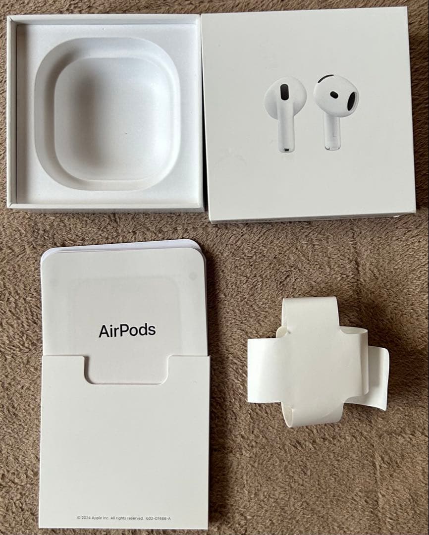 AirPods 4 本体 充電ケース付き