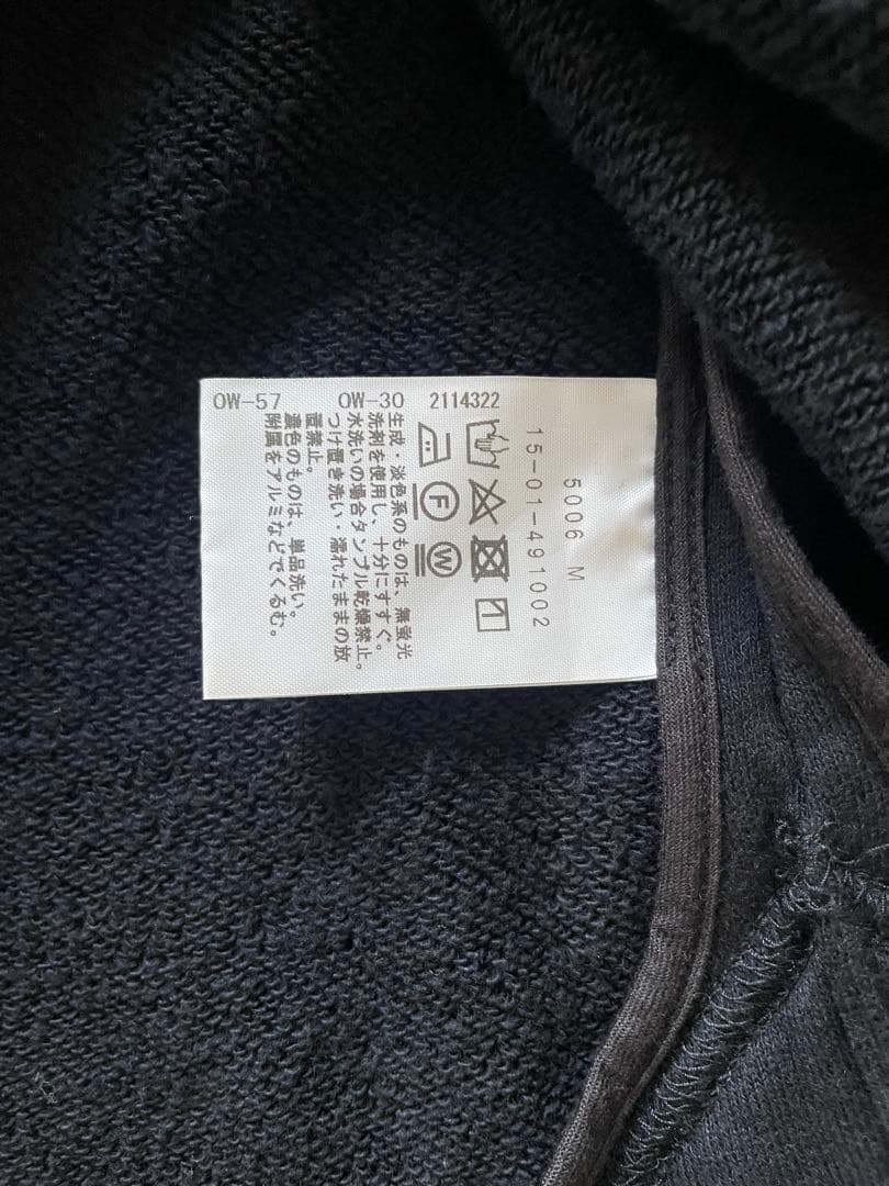 ヴィヴィアンウエストウッド　アングロマニア　ジップ変形パーカー　M ブラック