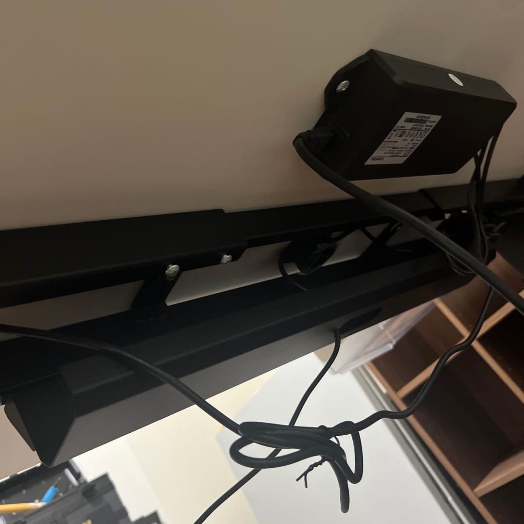 山善 スタンディングデスク 電動昇降