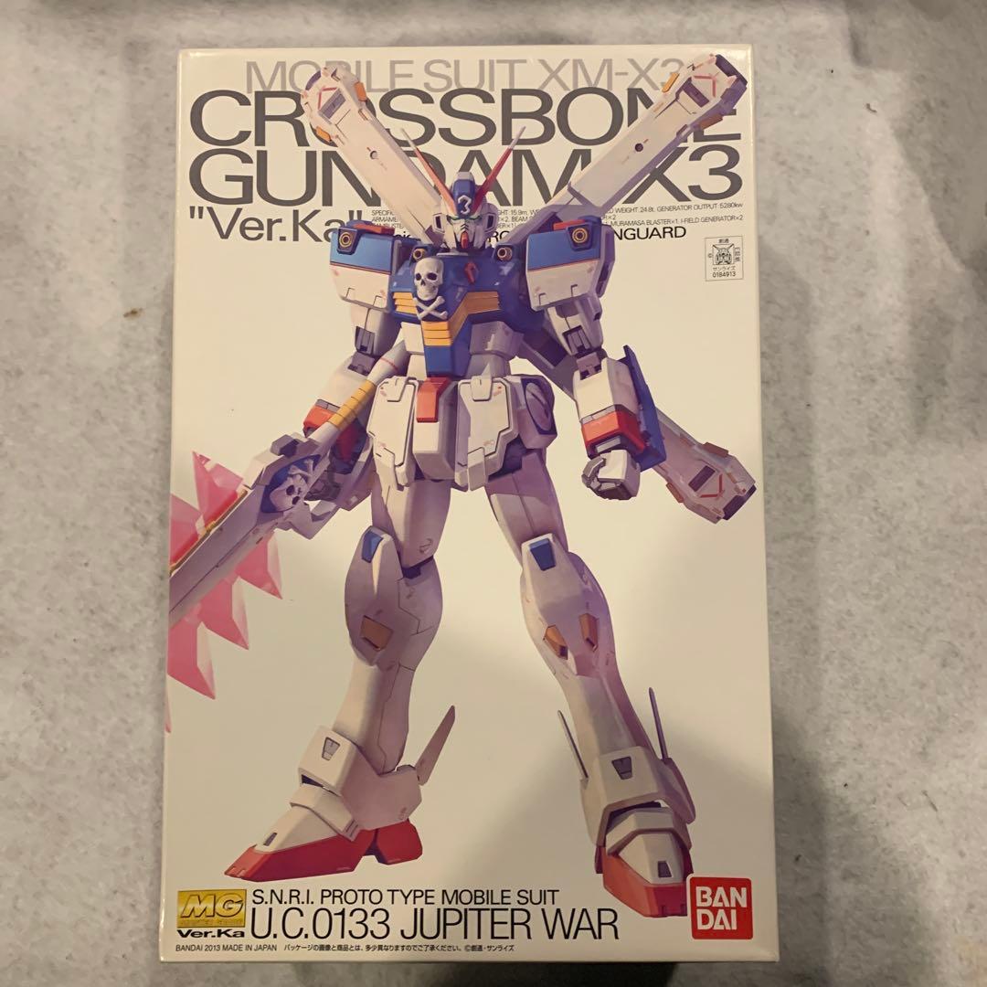 MG クロスボーンガンダム X1、X2、X2改、X3 4個まとめ売り