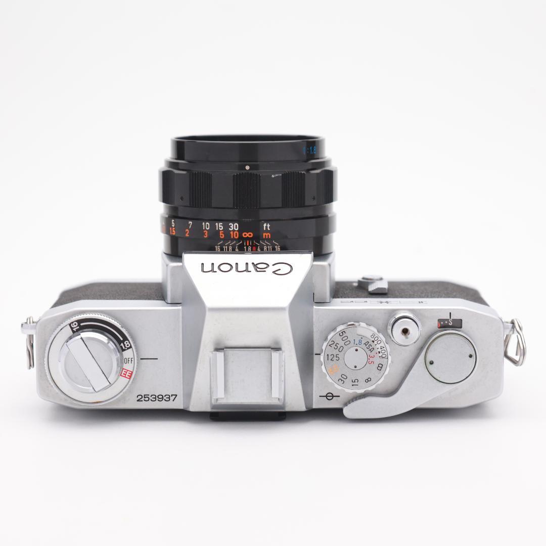 動作確認済】Canon EXEE EX50mm f1.8（明るいファインダー）