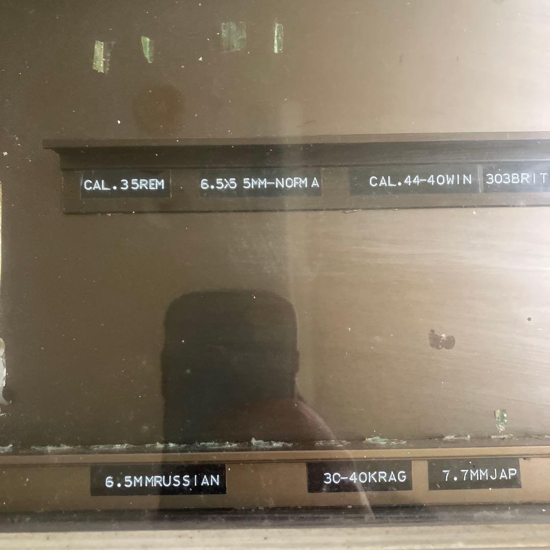 5.56mm 7.62mm cal.45 etcショーケース