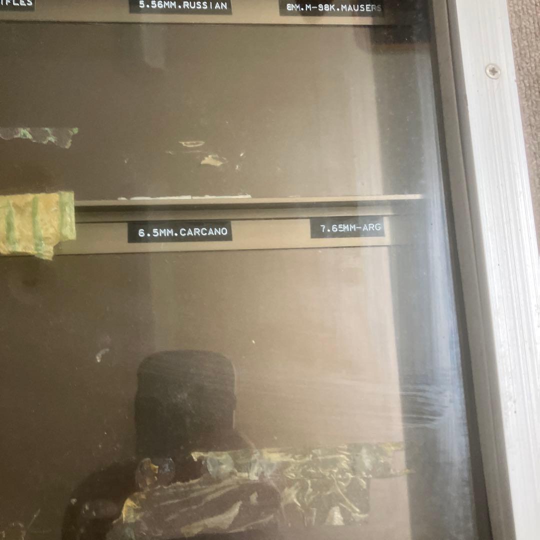 5.56mm 7.62mm cal.45 etcショーケース