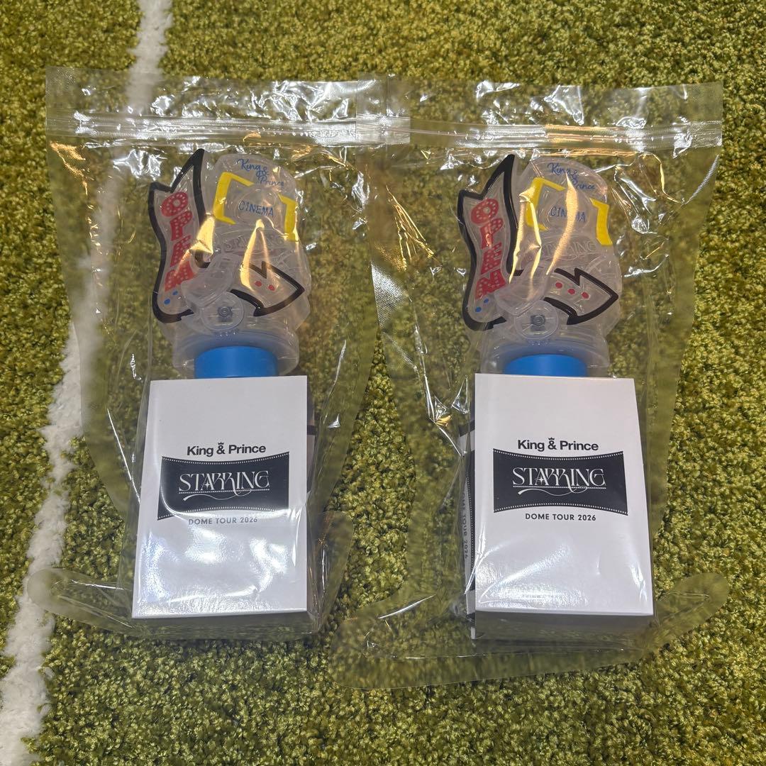 King & Prince STARRING 2026 キンプリ ペンライト×2 - メルカリ