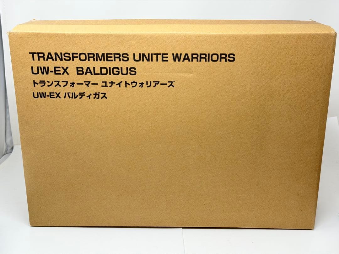 輸送箱未開封　トランスフォーマーバルディガス　UW-EX ユナイトウォリアーズ