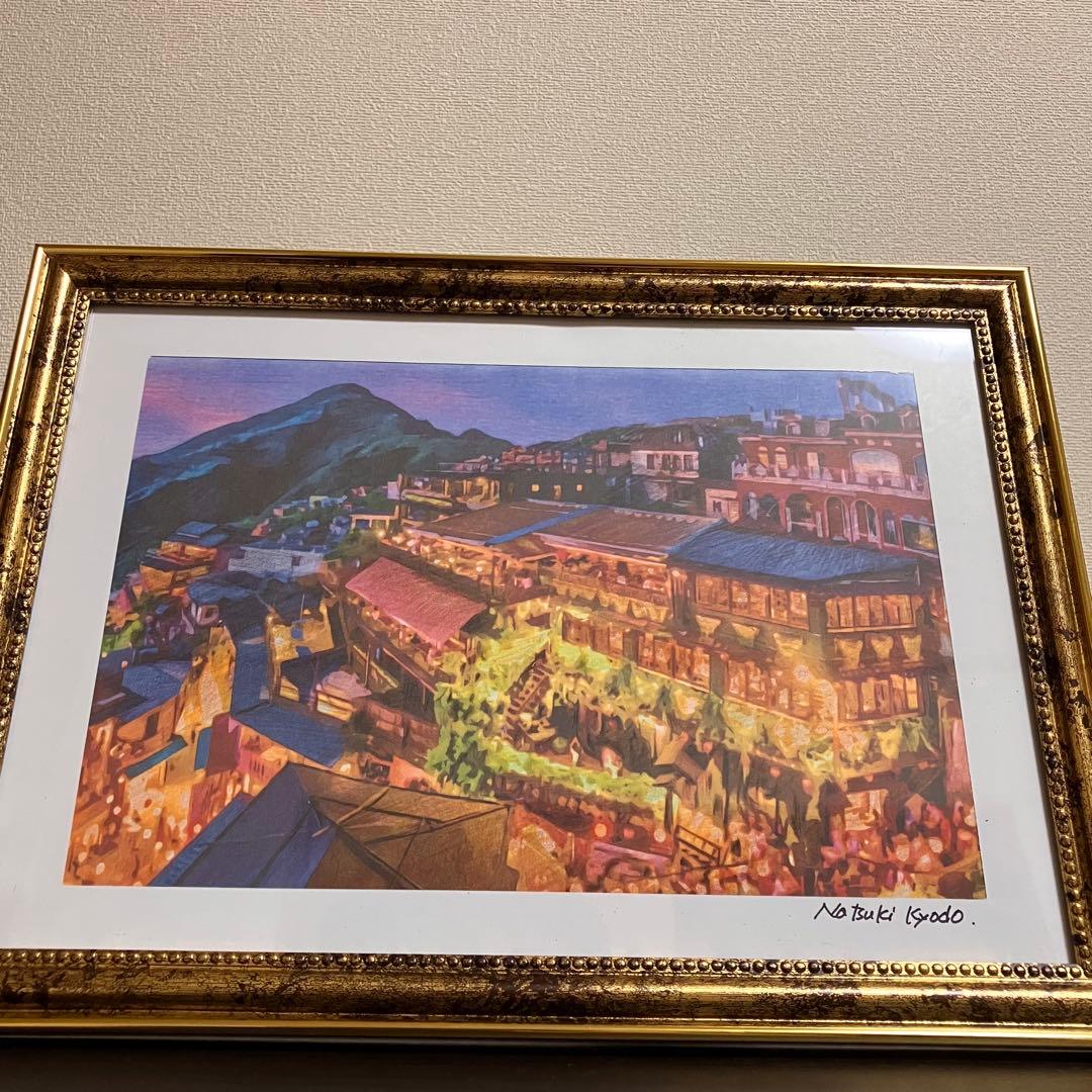 ジブリアート13千と千尋の神隠し「Asian Night」32.7㎝×24.0㎝