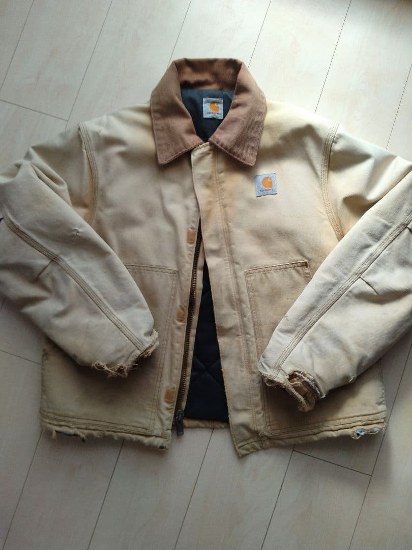 Carhartt トラディショナルジャケット ボロ 短丈 フェード