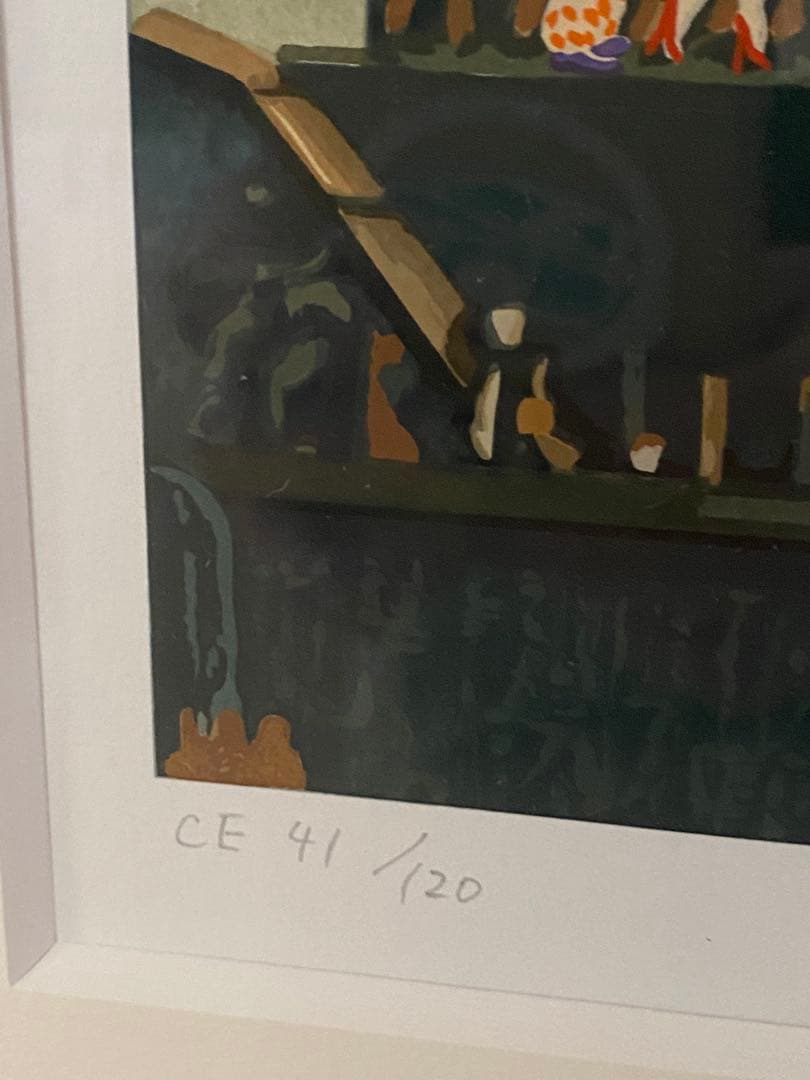 美品↑☆ヒロ・ヤマガタ☆真作☆シルクスクリーン「パリオーケストラ