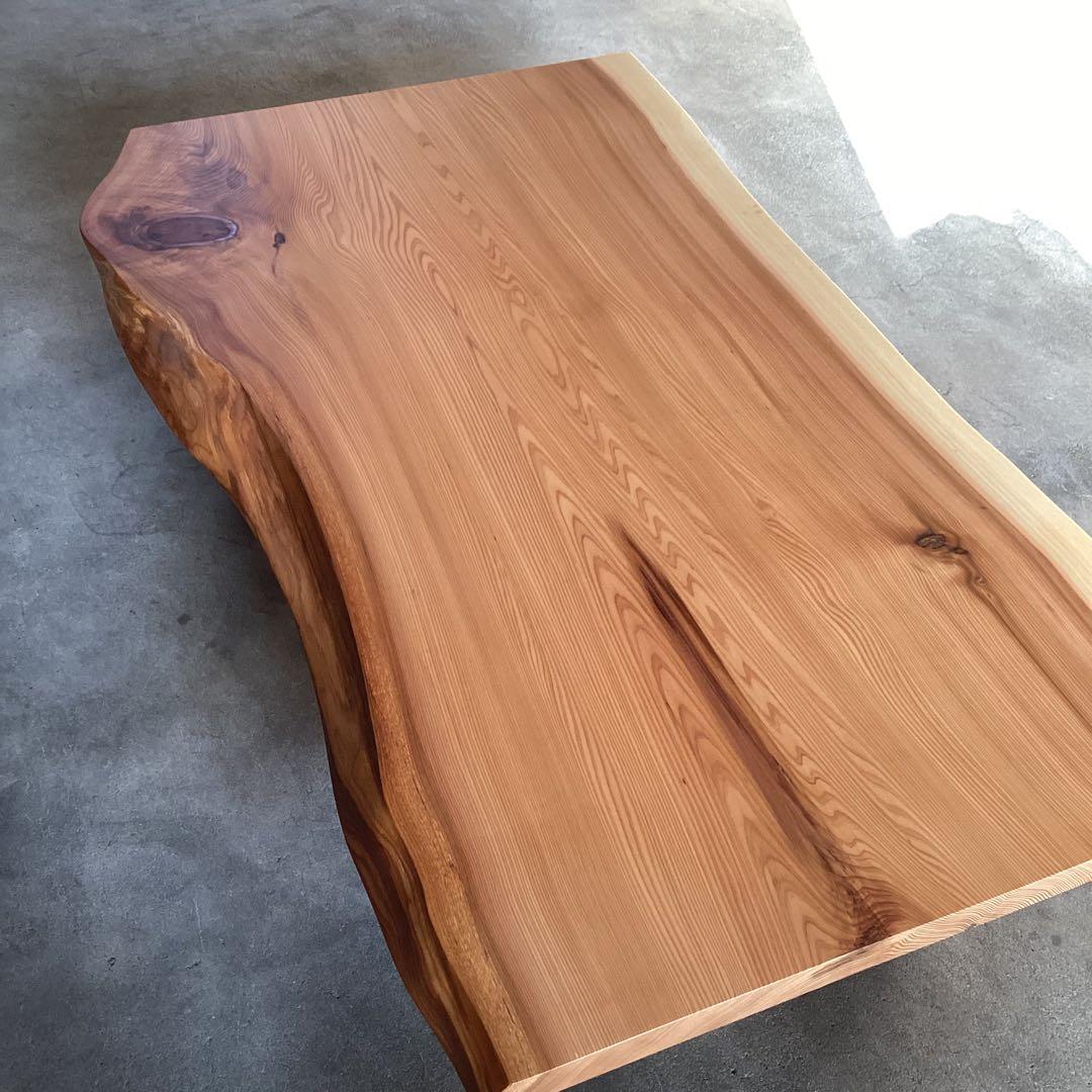 日光杉　　一枚板　テーブル　塗装済　天板のみ　　杉