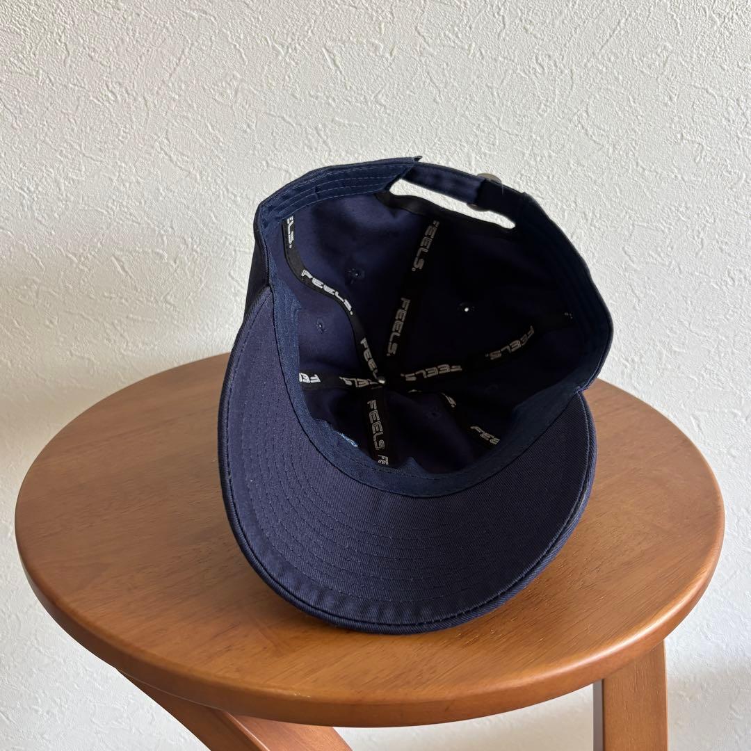 FEELS. LOGO CAP BLACK 上杉柊平