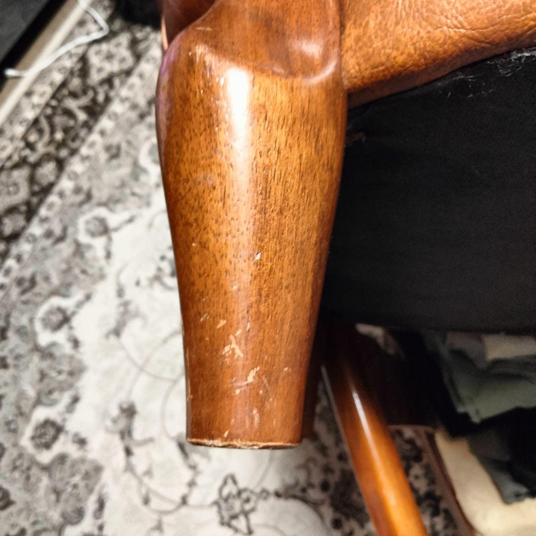 マルニ木工 ベルサイユ オットマン ブラウン美品