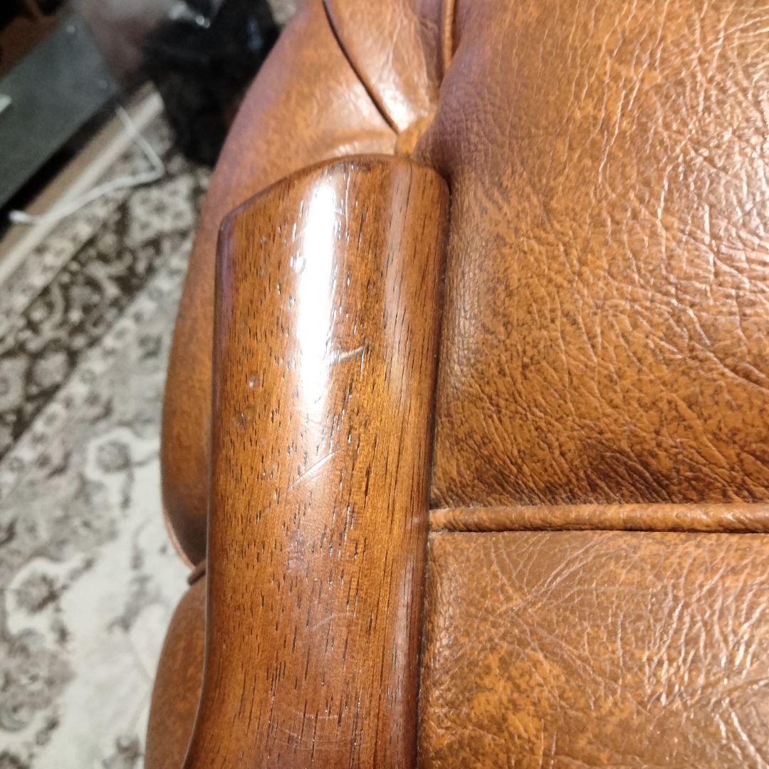 マルニ木工 ベルサイユ オットマン ブラウン美品