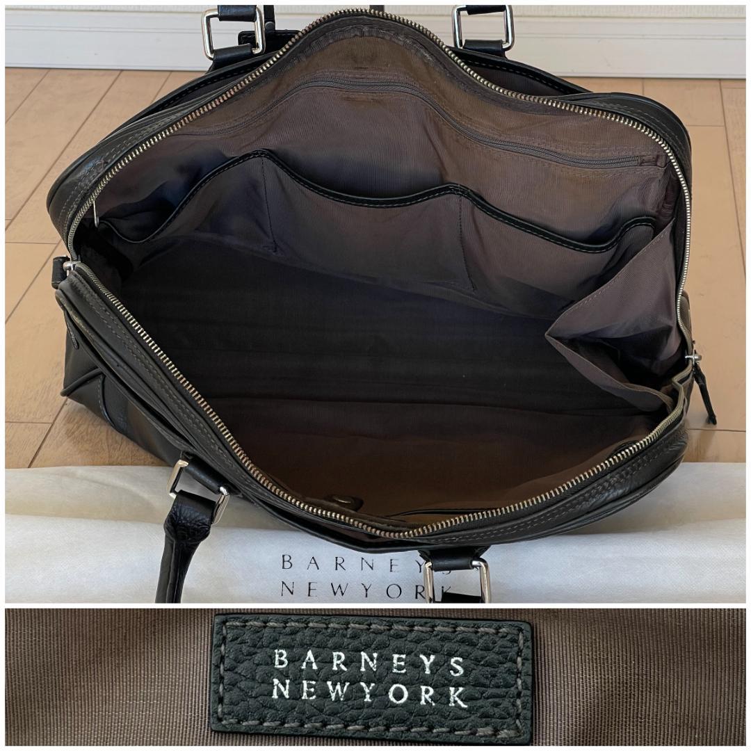 【定価59,400円】バーニーズニューヨーク レザーブリーフ(ショルダー未使用)