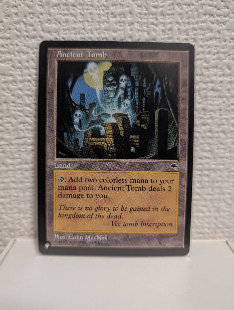 古えの墳墓　Ancient Tomb MTG マジック ザ ギャザリング MTG 古えの墳墓/Ancient Tomb 英語版 MTG 古えの墳墓/Ancient Tomb