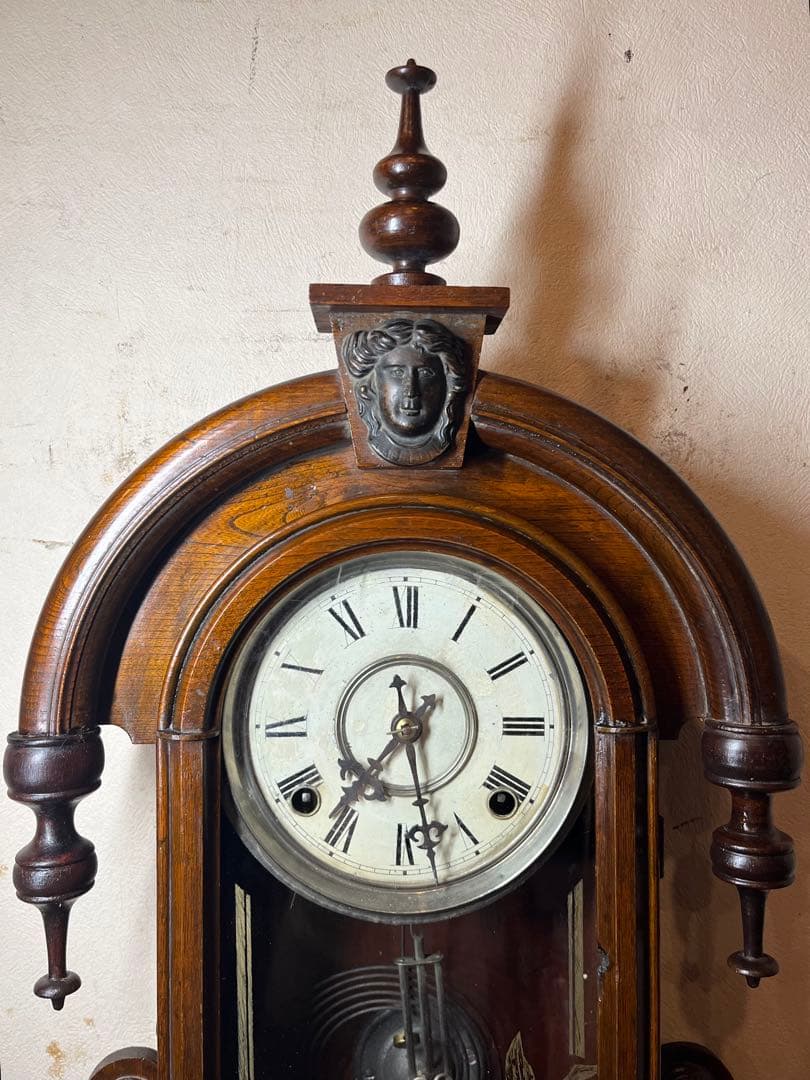 涙の雫　柱時計　古時計　振り子　ゼンマイ　ボンボン　レトロ　精工舎　ユンハンス