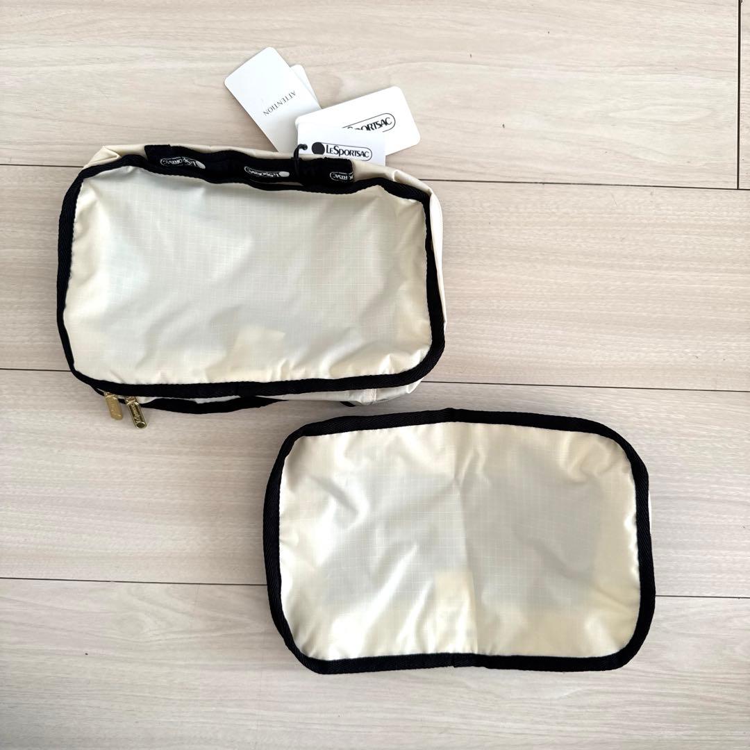 【新品未使用タグ付き】レスポートサック　ポーチ　2点セット LeSportsac（レスポートサック） ポーチ RECTANGULAR COSMETIC