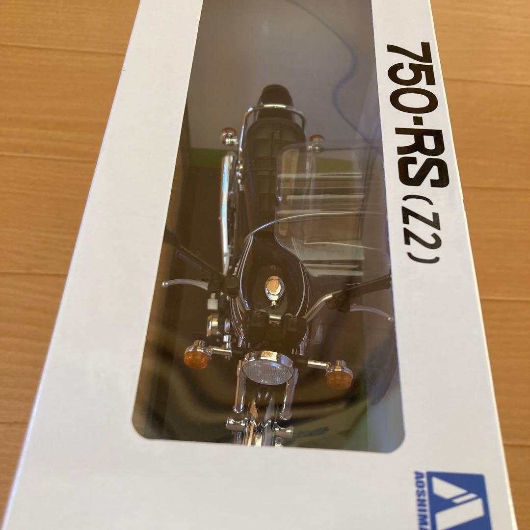 スカイネット 1/12 完成品バイクカワサキ750RS Z2 玉虫ブルー - メルカリ