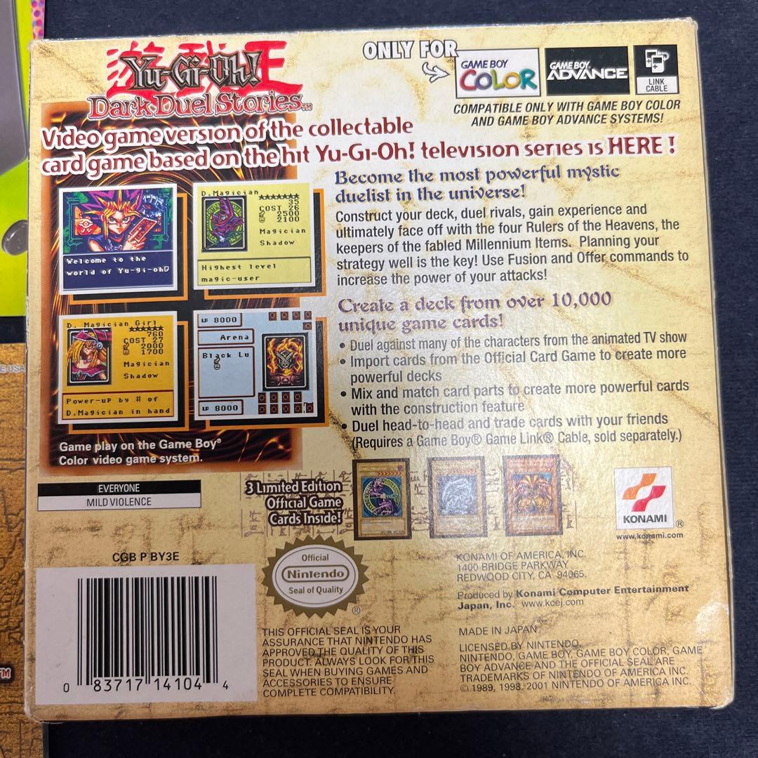 【 Yu-Gi-Oh Dark Duel Stories】箱 英語 カードなし