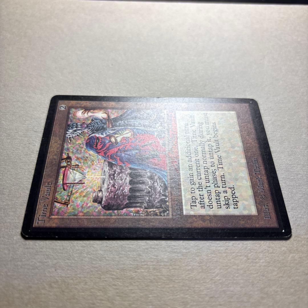 【再録禁止】Time Vault LEB版　英語　BETA サイン入り