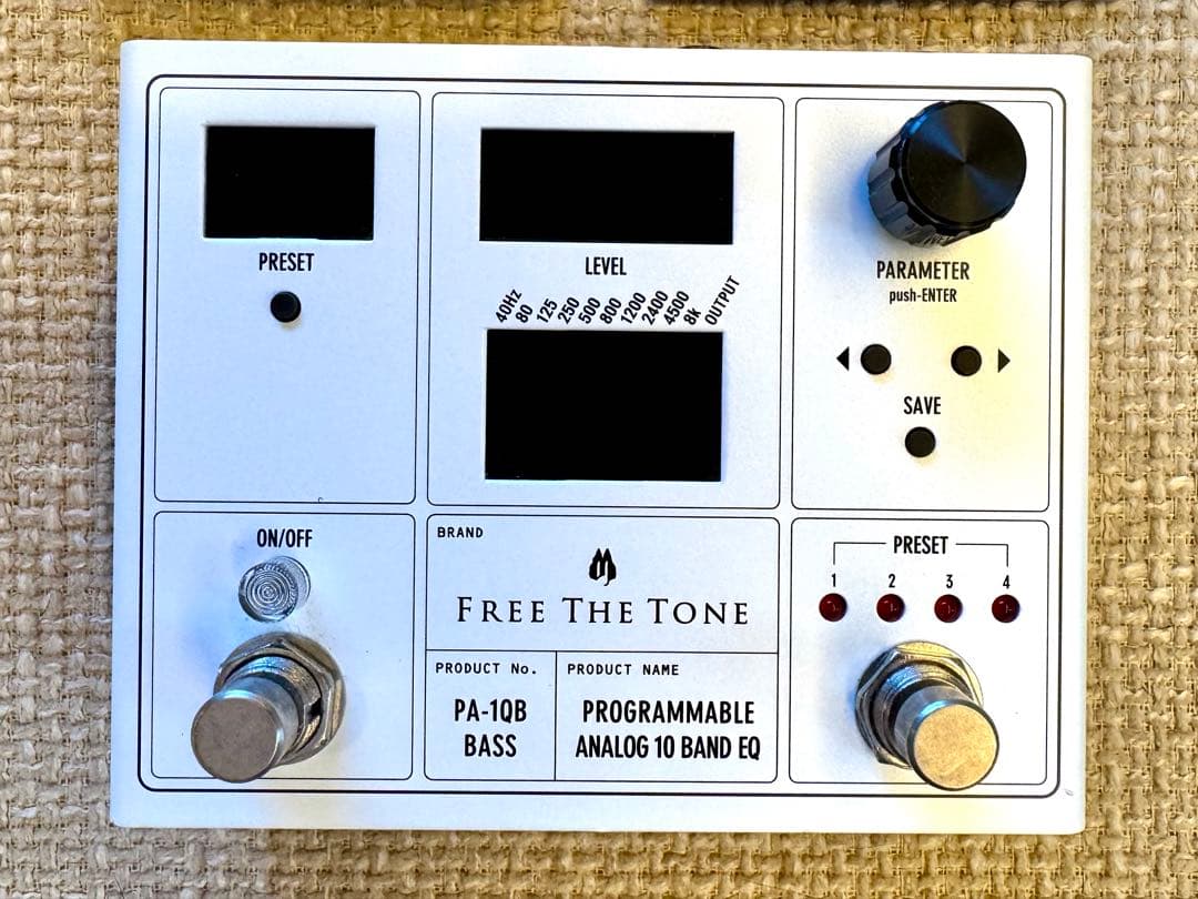 Free The Tone PA-10B BASS ベース用イコライザー