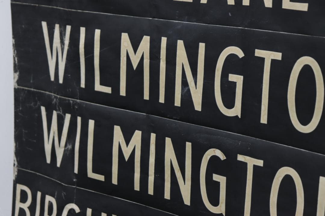 英国 イギリス ヴィンテージ バスロール サイン ポスター オブジェ 壁面