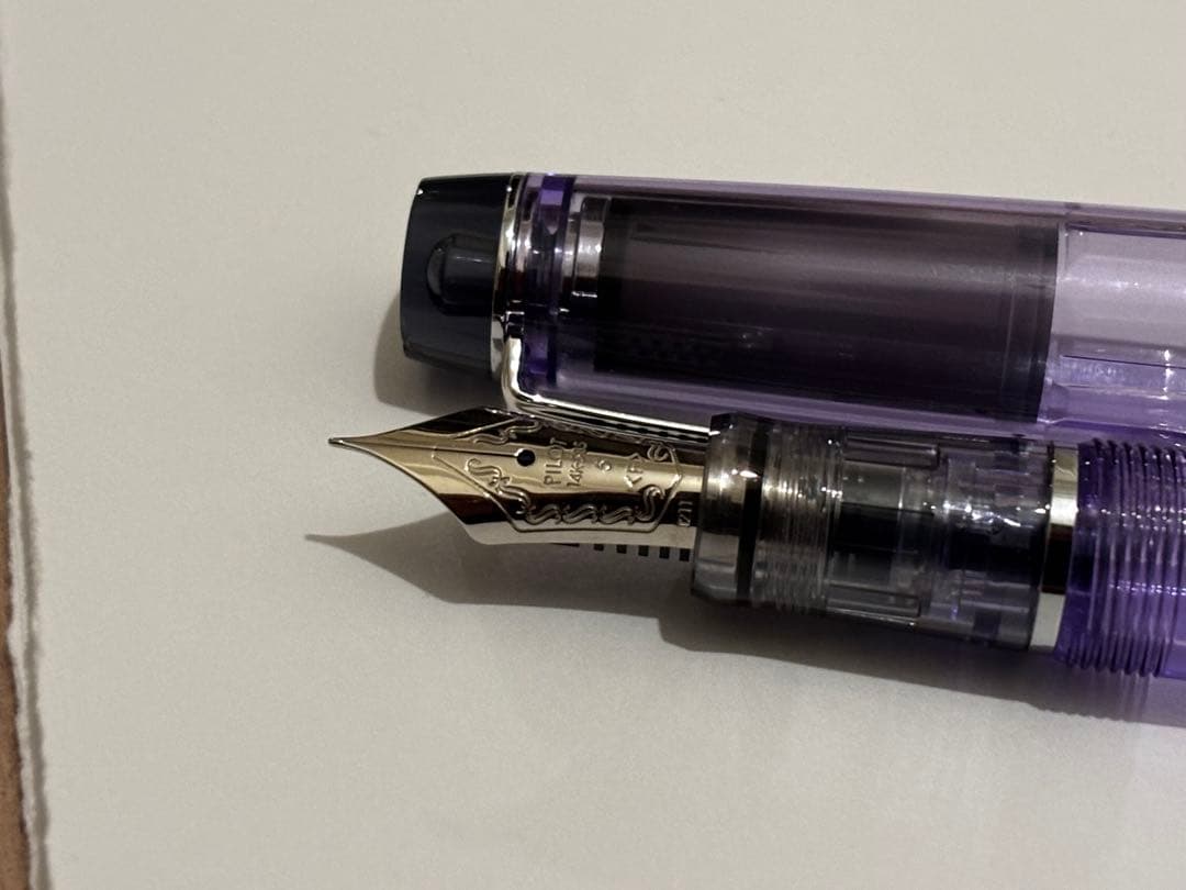 PILOT HERITAGE パープル　ニブF