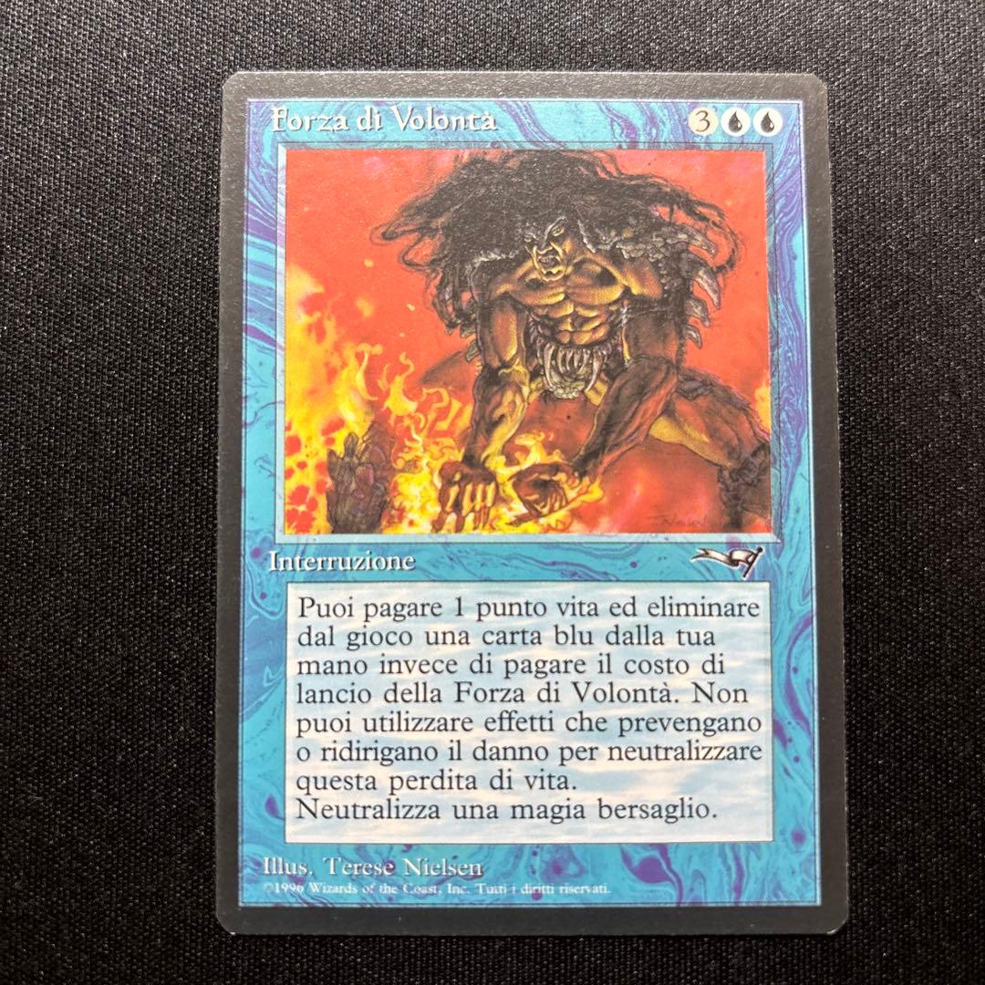 MTG イタリア語版　意思の力/forza di volonta MTG イタリア語版 意思の力/forza di volonta