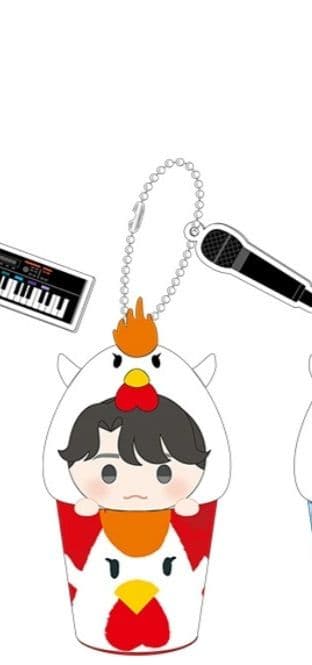 Mrs. GREEN APPLE 大森元貴 からあげクン ぬいぐるみキーチェーン