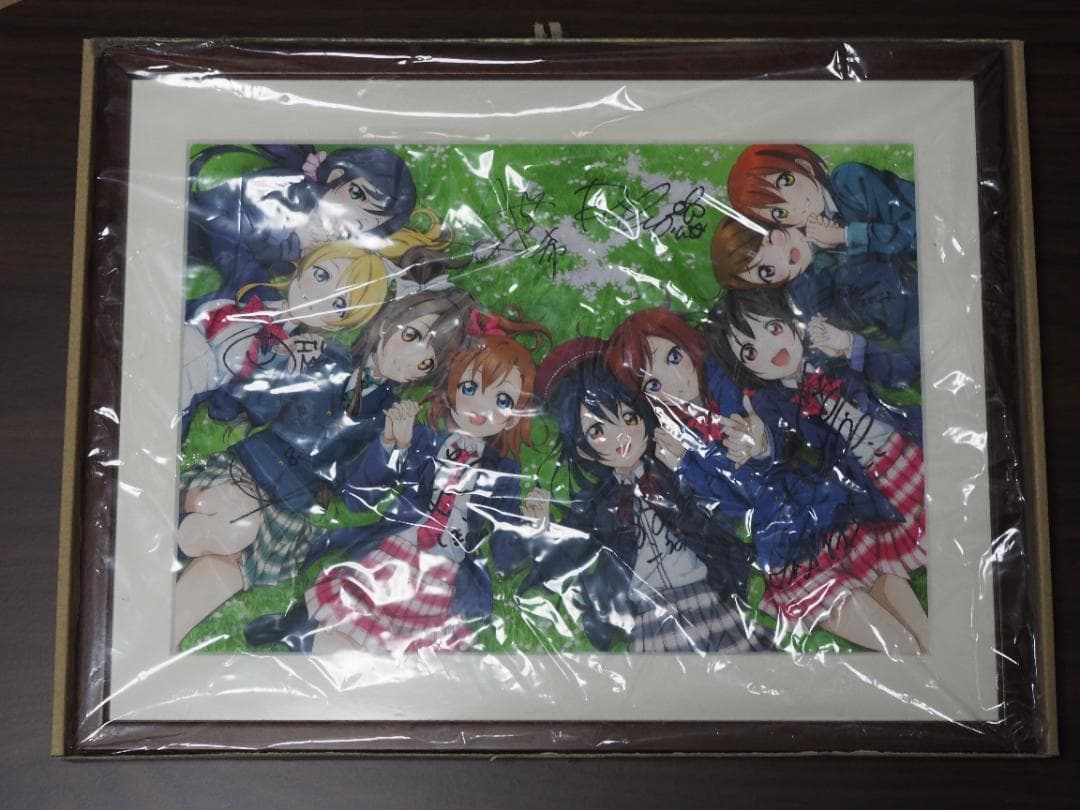 ラブライブ！ μ'sキャスト9人直筆サイン入り複製原画 ラブライブ! CD
