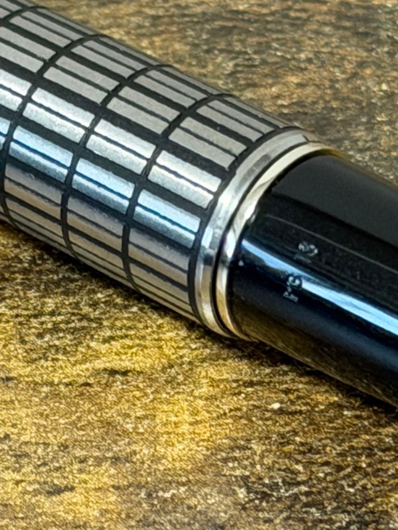 新品未使用　1975年製　蝕刻　エリート　18金　万年筆　パイロット　細字