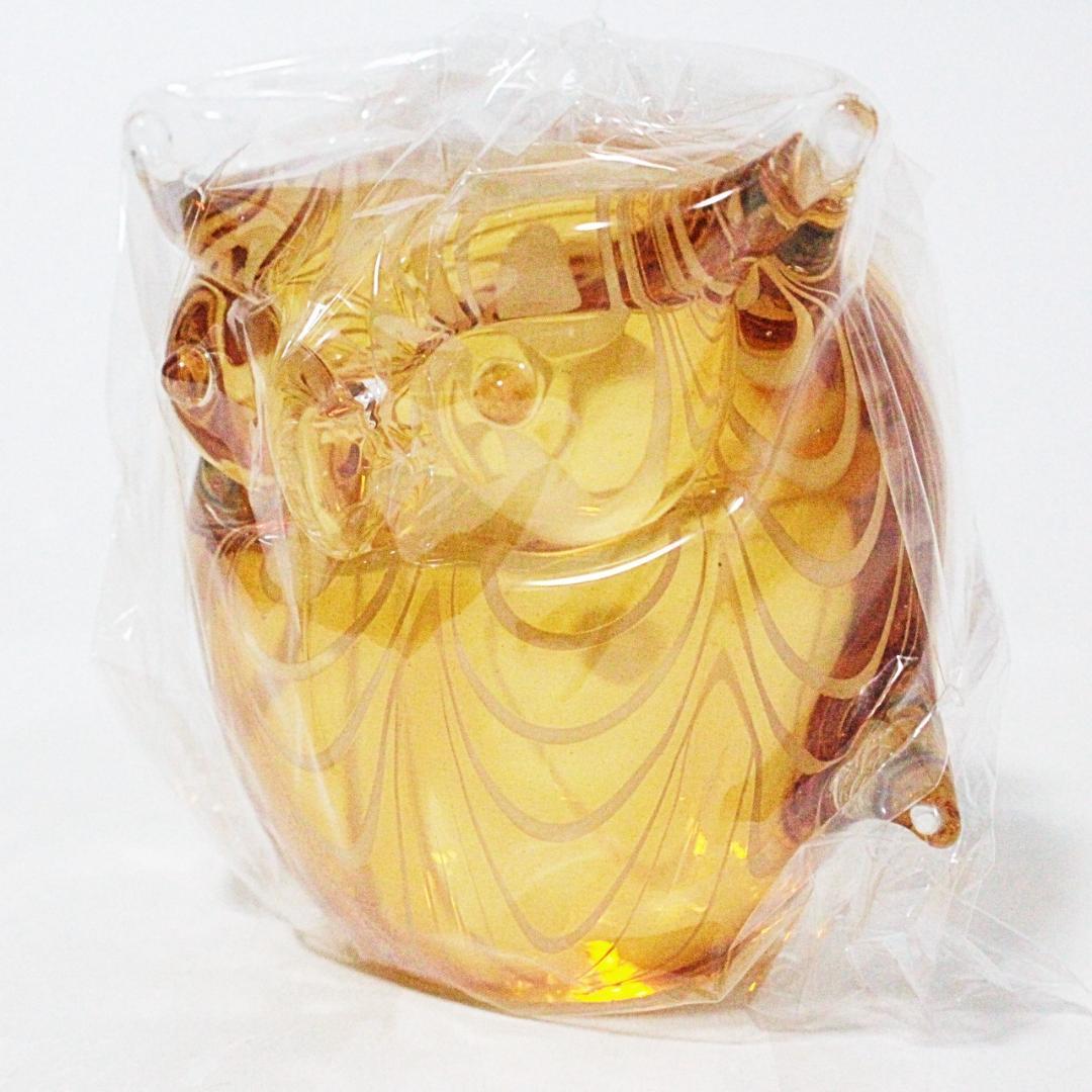 新品 アルスチェネデーゼ 16.5万 ムラーノガラスフクロウ ヴェネチアン