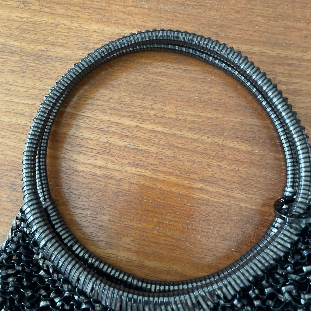 ANTEPRIMA ラウンドワイヤーバッグ 黒