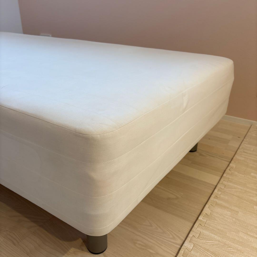 【送料込み】【クリーニング済み】無印良品 脚付きマットレス シングル 替え脚付き