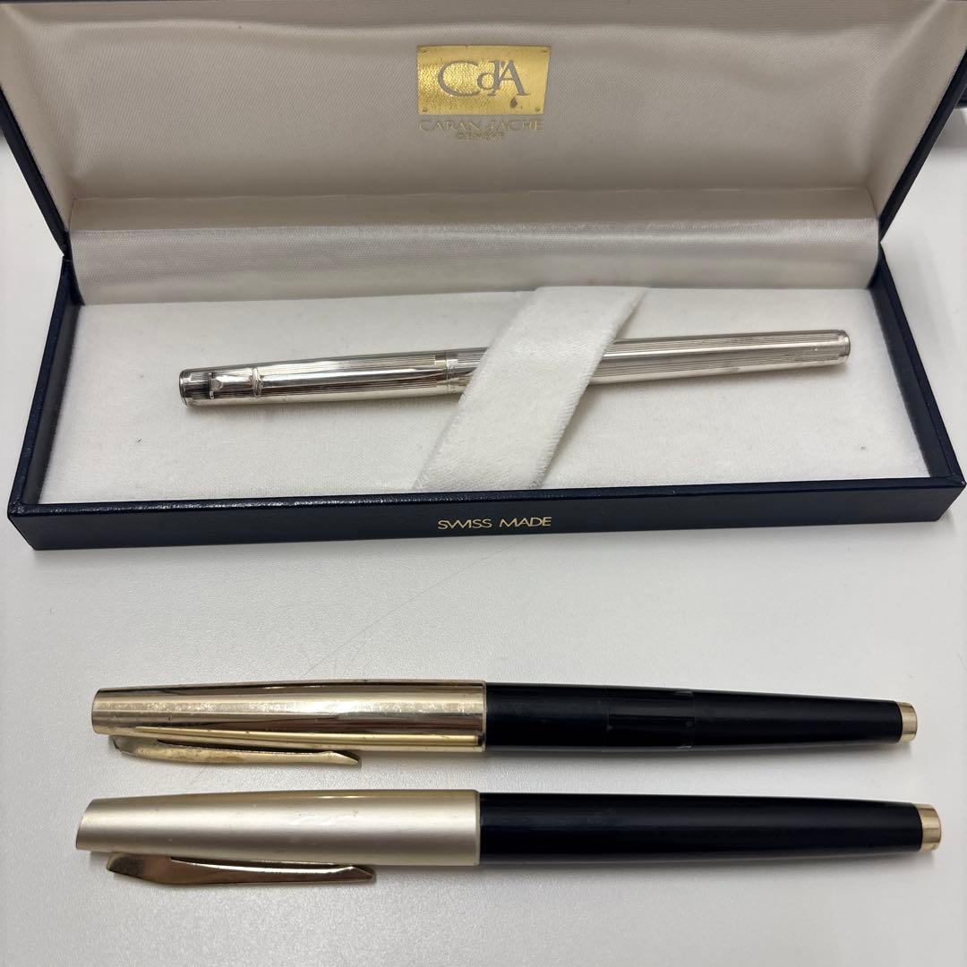 カランダッシュ パイロット 万年筆 先14K 刻印 パイロット/PILOT☆グランセ ペン先14K刻印 ニブF 万年筆☆ブラック