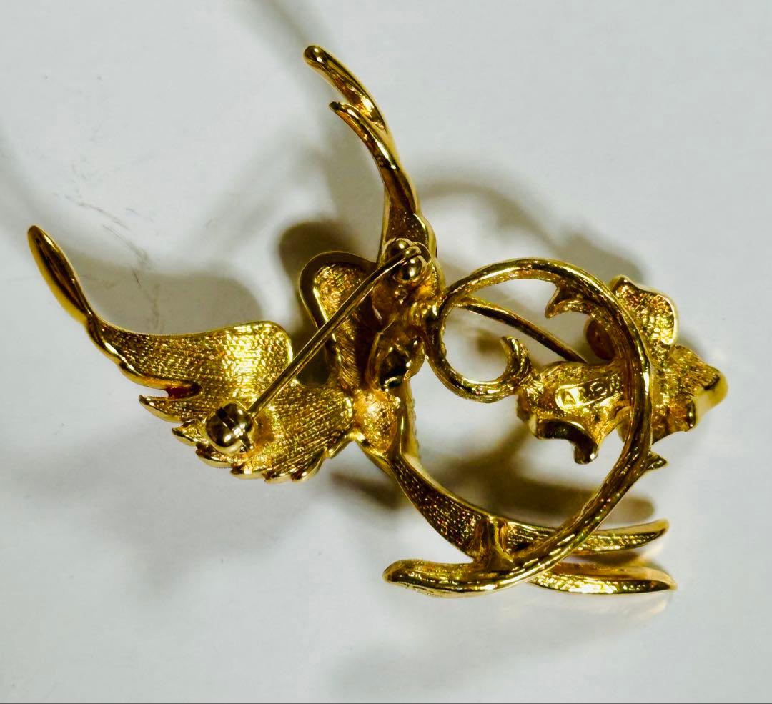 A&S Attwood and Sawyer】ハチドリ ヴィンテージブローチ - メルカリ