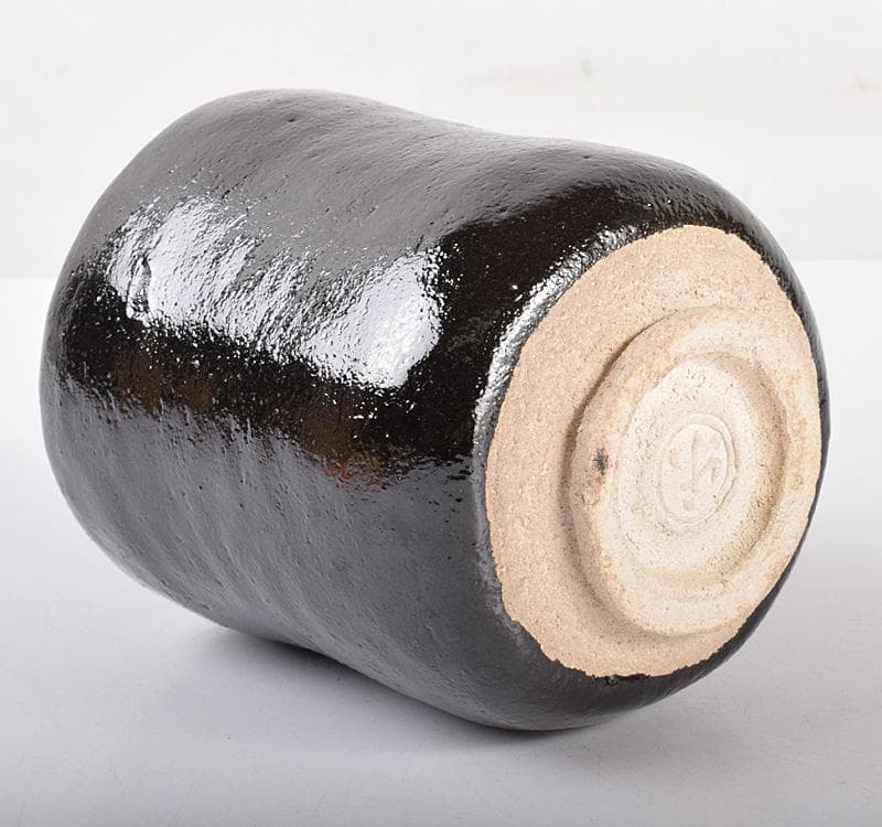 楽吉左衛門 了入造 黒楽茶碗 銘「雅静」 表千家十三代