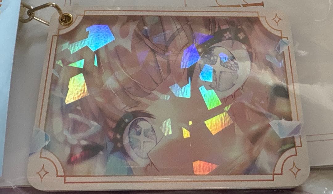 ウマ娘 6th アーモンドアイ 公式ホログラムキーホルダー クリア