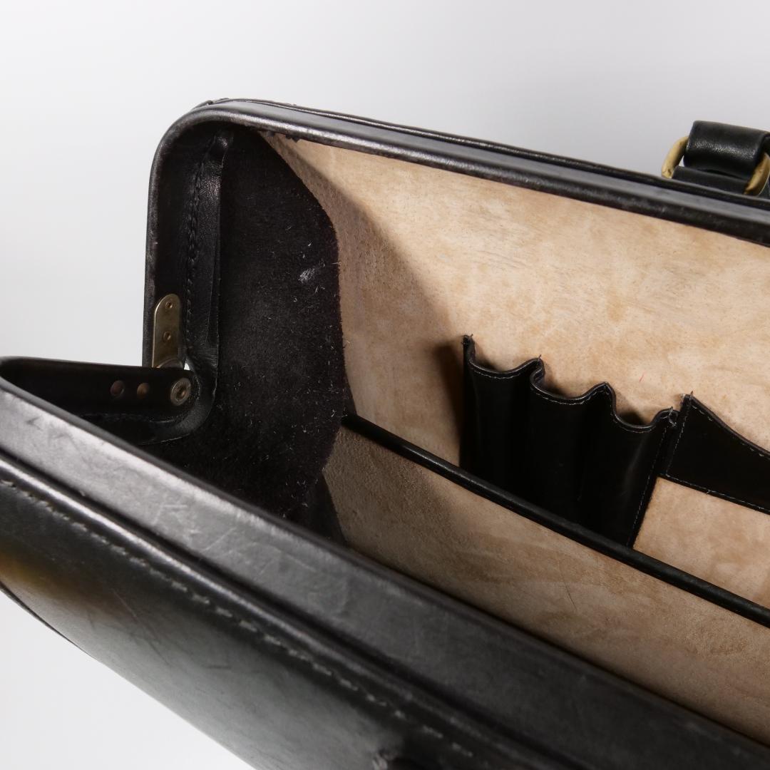 希少美品✨オールドコーチ ダレスバッグ 5420 USA製 自立 ブラック