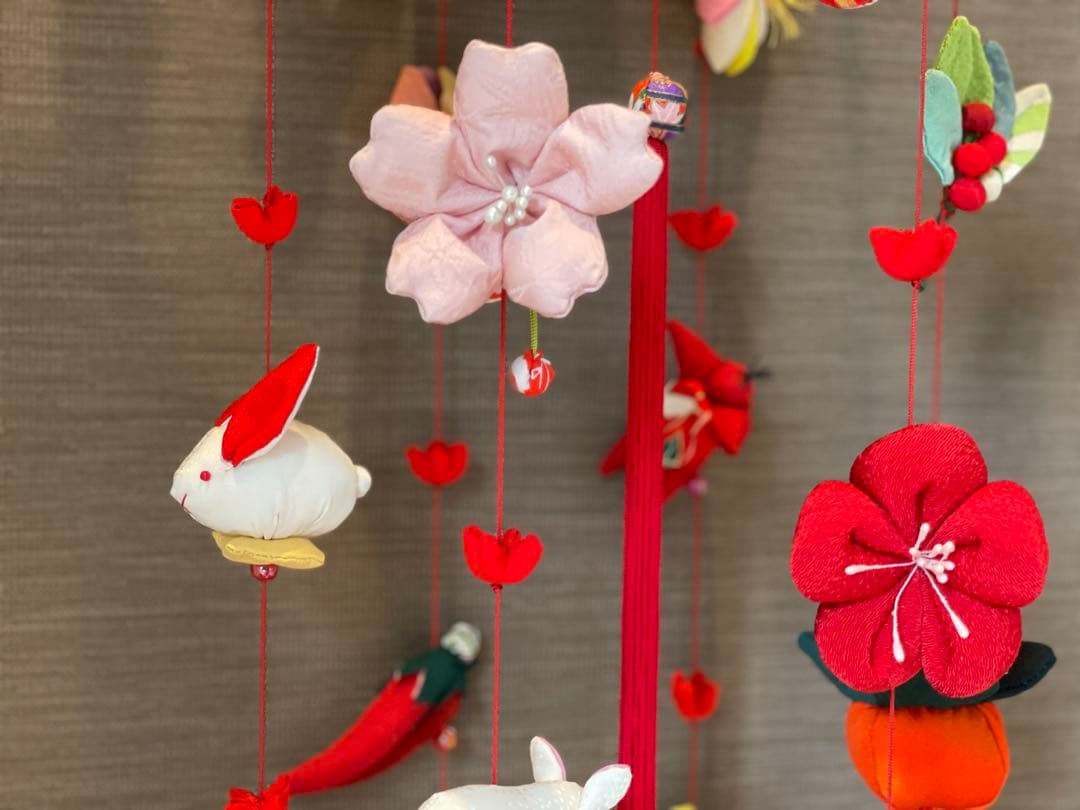 つるし雛・No.105・ひな祭り吊るし飾り・初節句・ひな人形・桃の節句・さげもん