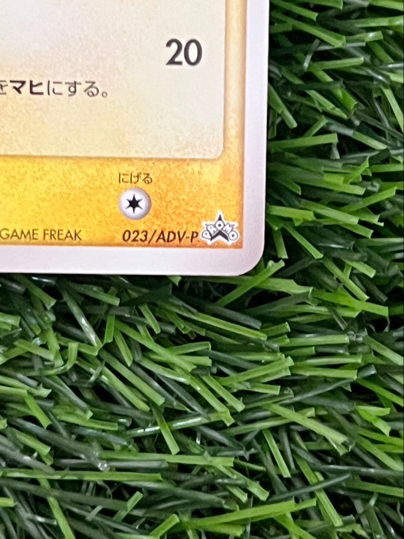 希少プロモ 2枚セット　ピカチュウ 023/024/ADVノーマル キラ